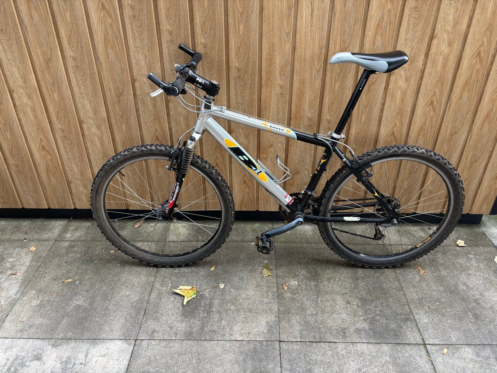 B1 Torrix Mountainbike voor onderdelen - linkercrank defect, Gebruikt, Aluminium, Mountainbike, Ophalen