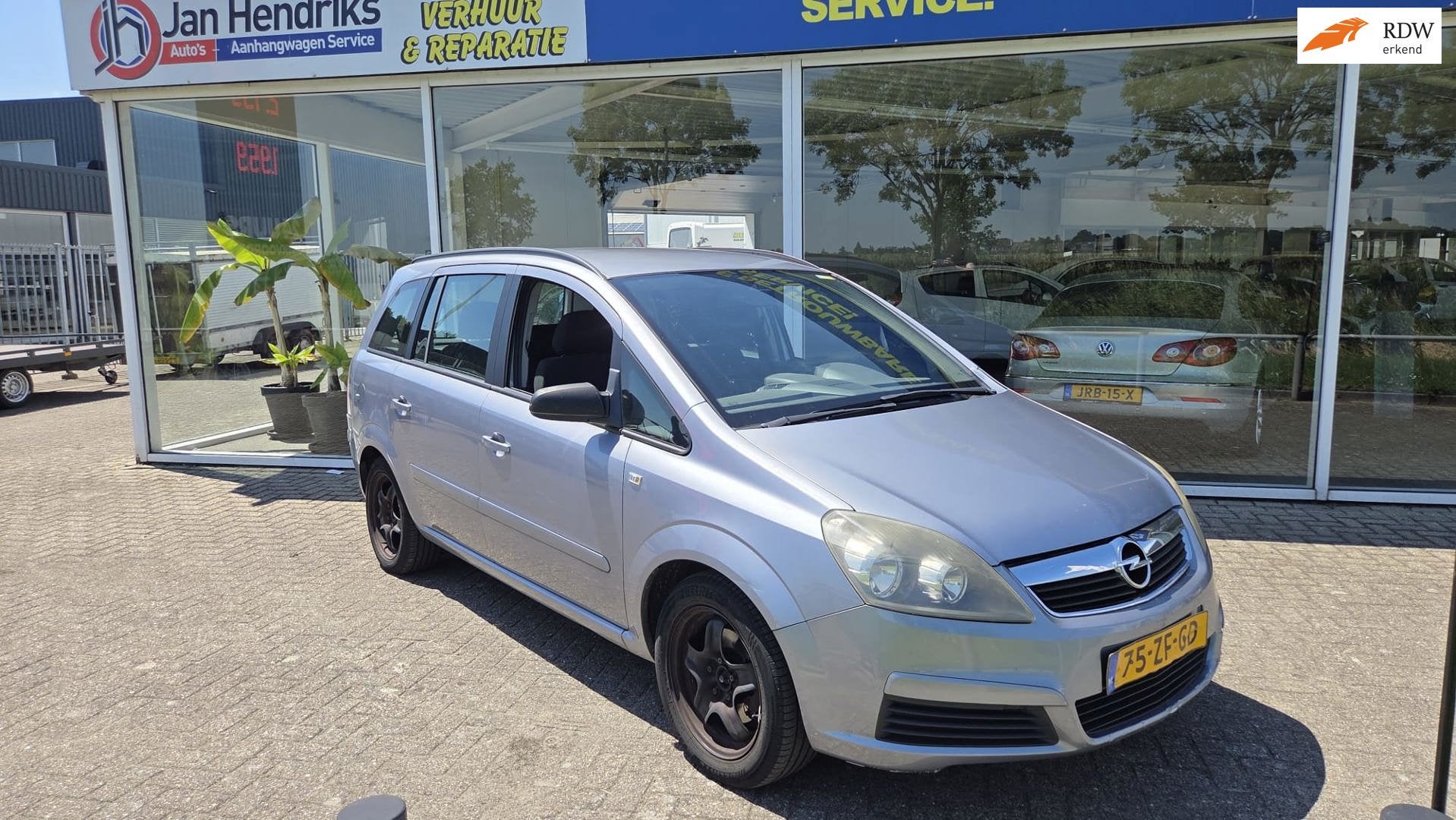 Opel Zafira 1.6 Business, Auto's, Voorwielaandrijving, Gebruikt, 4 cilinders, Startonderbreker