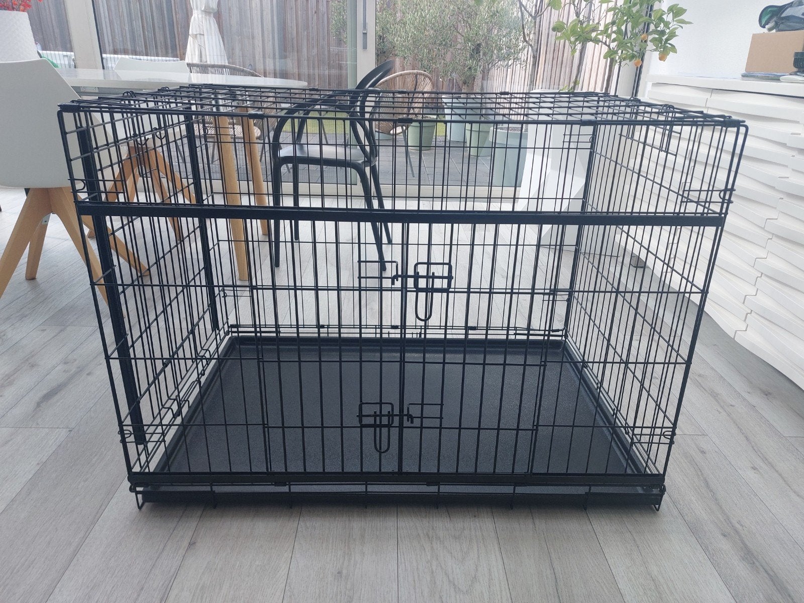 Dog cage 105x72, Ophalen, Zo goed als nieuw