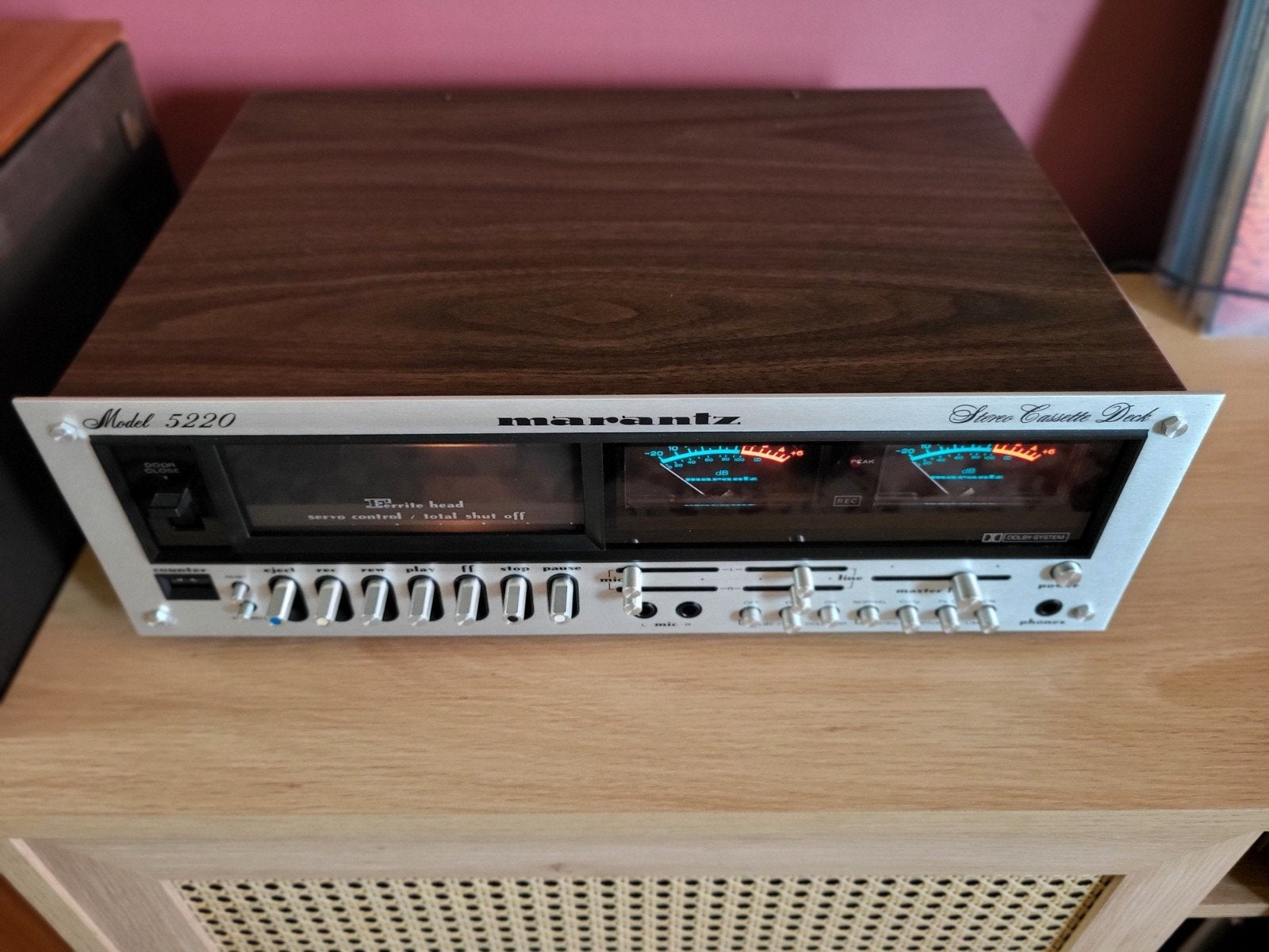Marantz 5220 zie beschrijving., Ophalen, Enkel, Marantz, Tape counter