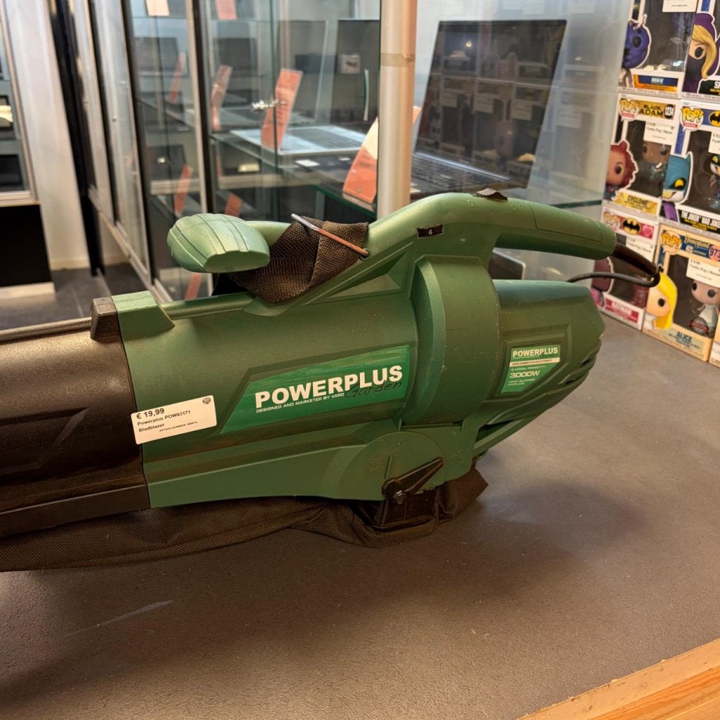 Powerplus POW63171 Bladblazer, Powerplus, Zo goed als nieuw, https://www.powerplus.com/nl/contact, Lievensveld 5, 8560 Wevelgem, BelgiÃ«