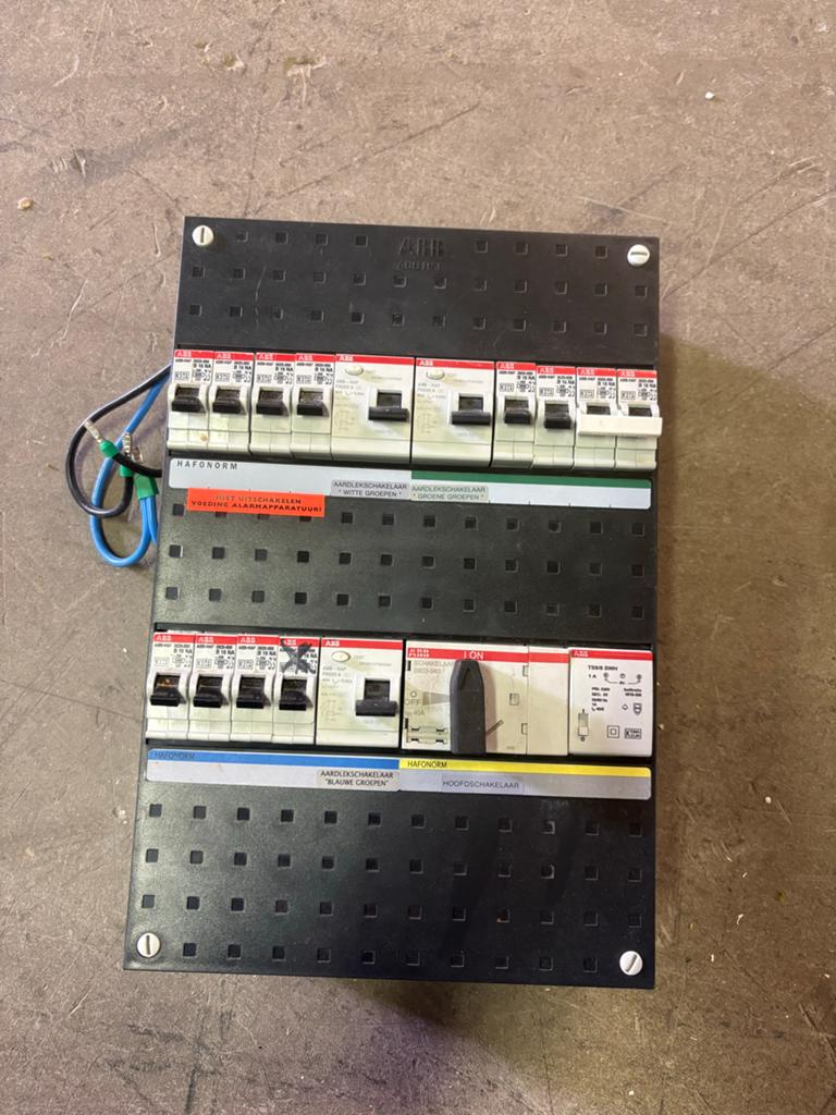 ABB Groepenkast en los ABB materiaal, Ophalen of Verzenden, Gebruikt, Overige typen