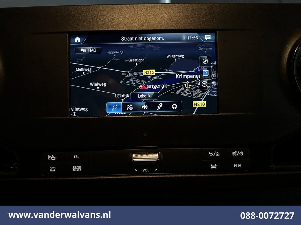 Mercedes-Benz Sprinter 317 CDI 170pk L3H2 Euro6 Airco | Came, Auto's, Bestelauto's, Gebruikt, 4 cilinders, 2000 kg, Wit