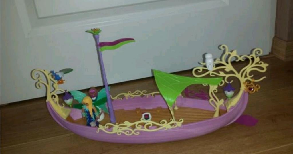 PLAYMOBIL FAIRIES PRAALSCHIP, Ophalen of Verzenden, Zo goed als nieuw, Complete set
