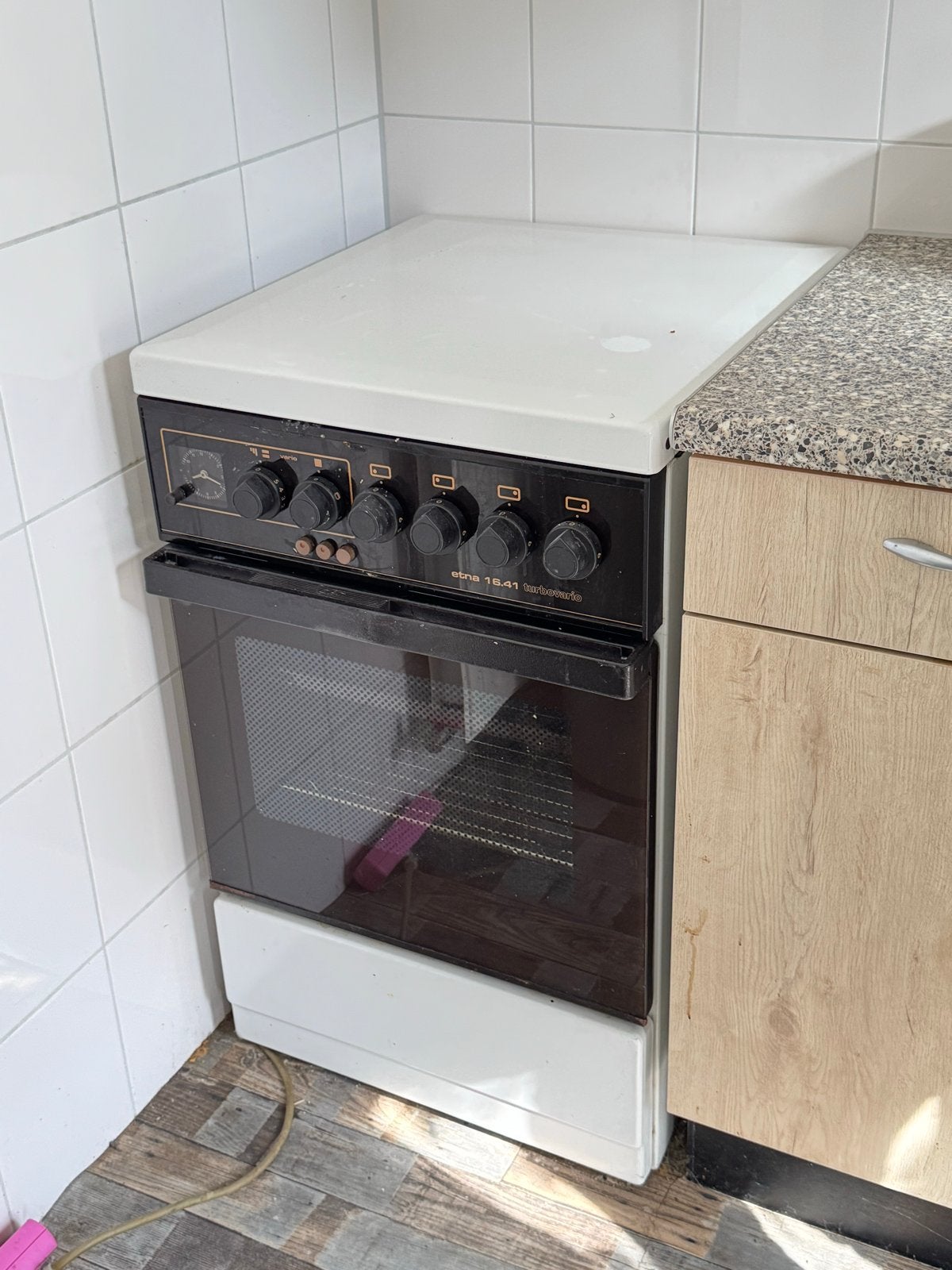 Etna 16.41 Turbocarlo Gasfornuis met Oven, Ophalen, Gebruikt, 4 kookzones, Gas
