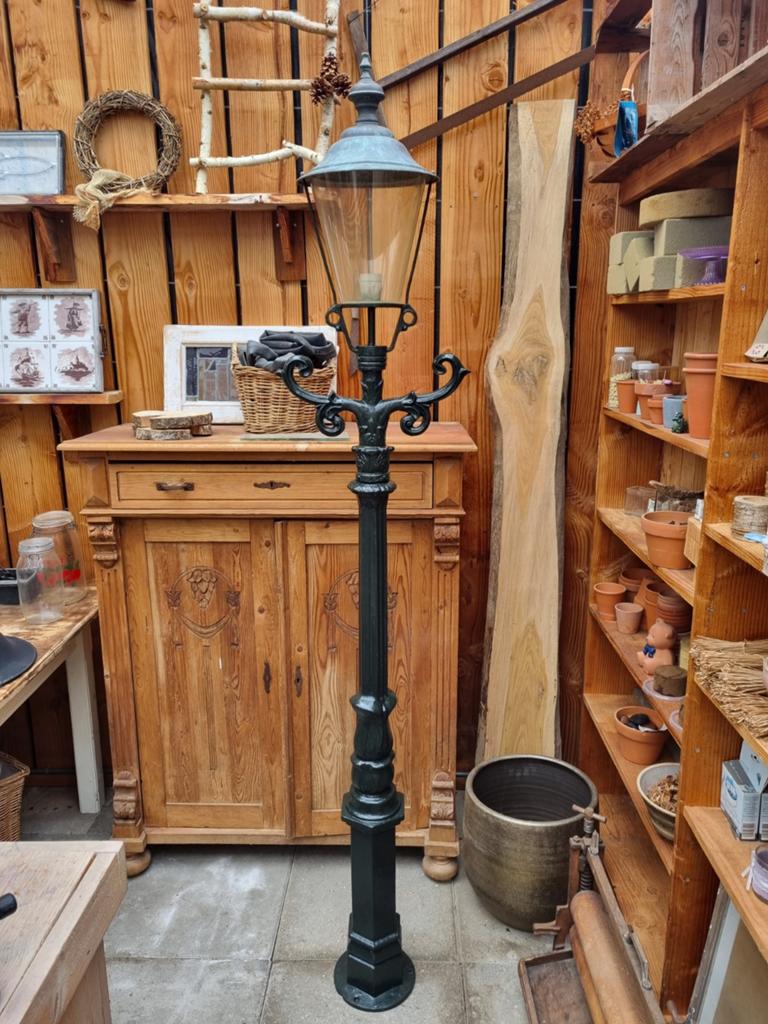 Mooie lantaarn k&s, meerdere andere lantaarns te koop., Tuin en Terras, Ophalen, Netvoeding, 50 tot 250 watt, Staande lamp