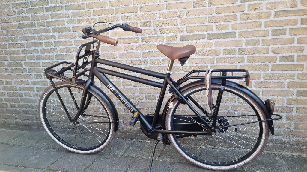 CORTINA U4 Jongensfiets 3 Versnellingen Terugtraprem 26 inch, Terugtraprem, Gebruikt, Versnellingen, Cortina