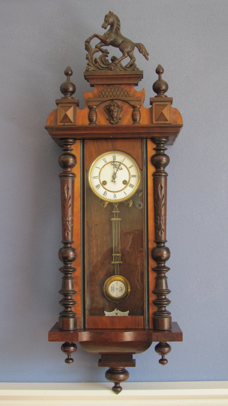 Mooie oude regulateur, Antiek en Kunst, Ophalen