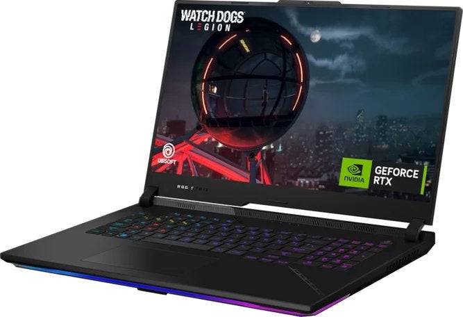 ASUS ROG Strix SCAR 17 X3D RTX 4090 + MSI 27” 165Hz monitor, Ophalen, Met videokaart, Zo goed als nieuw, Gaming
