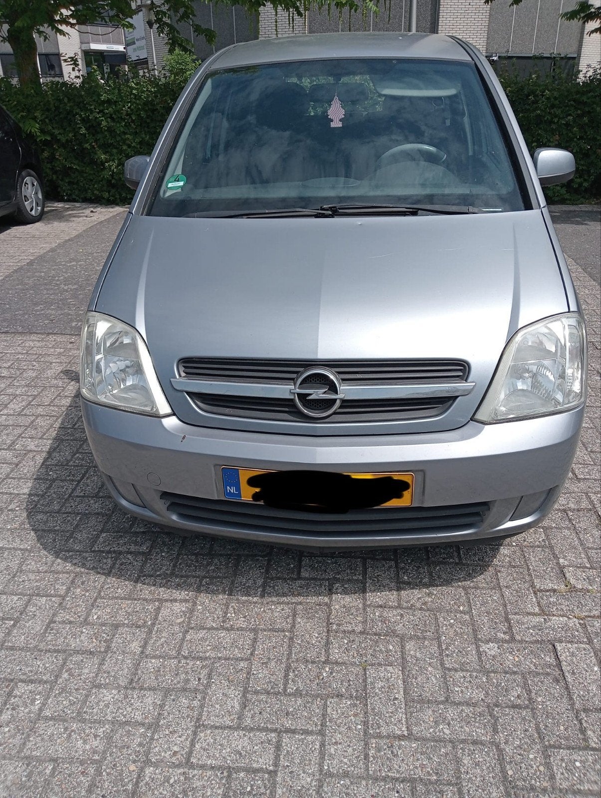 Opel Meriva 1.4 16V 2004 Grijs, Auto's, Voorwielaandrijving, 4 cilinders, Handgeschakeld, 1364 cc