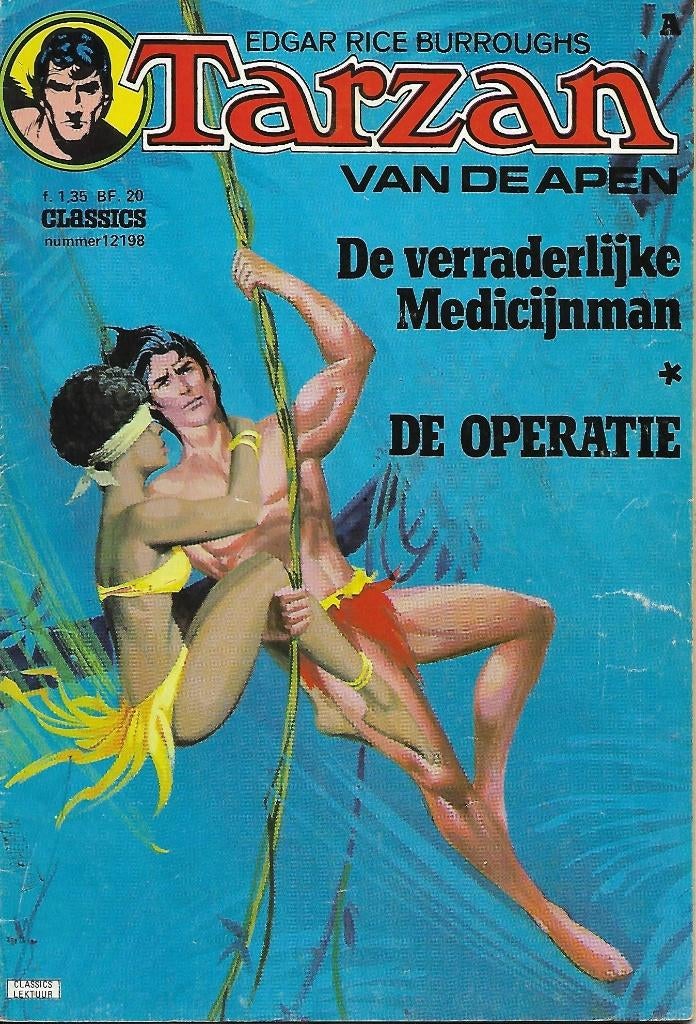 Tarzan - Classics nr. 12198, De verraderlijke medicijnman, Boeken, Strips | Comics, Eén comic, Ophalen of Verzenden, Gelezen, Amerika