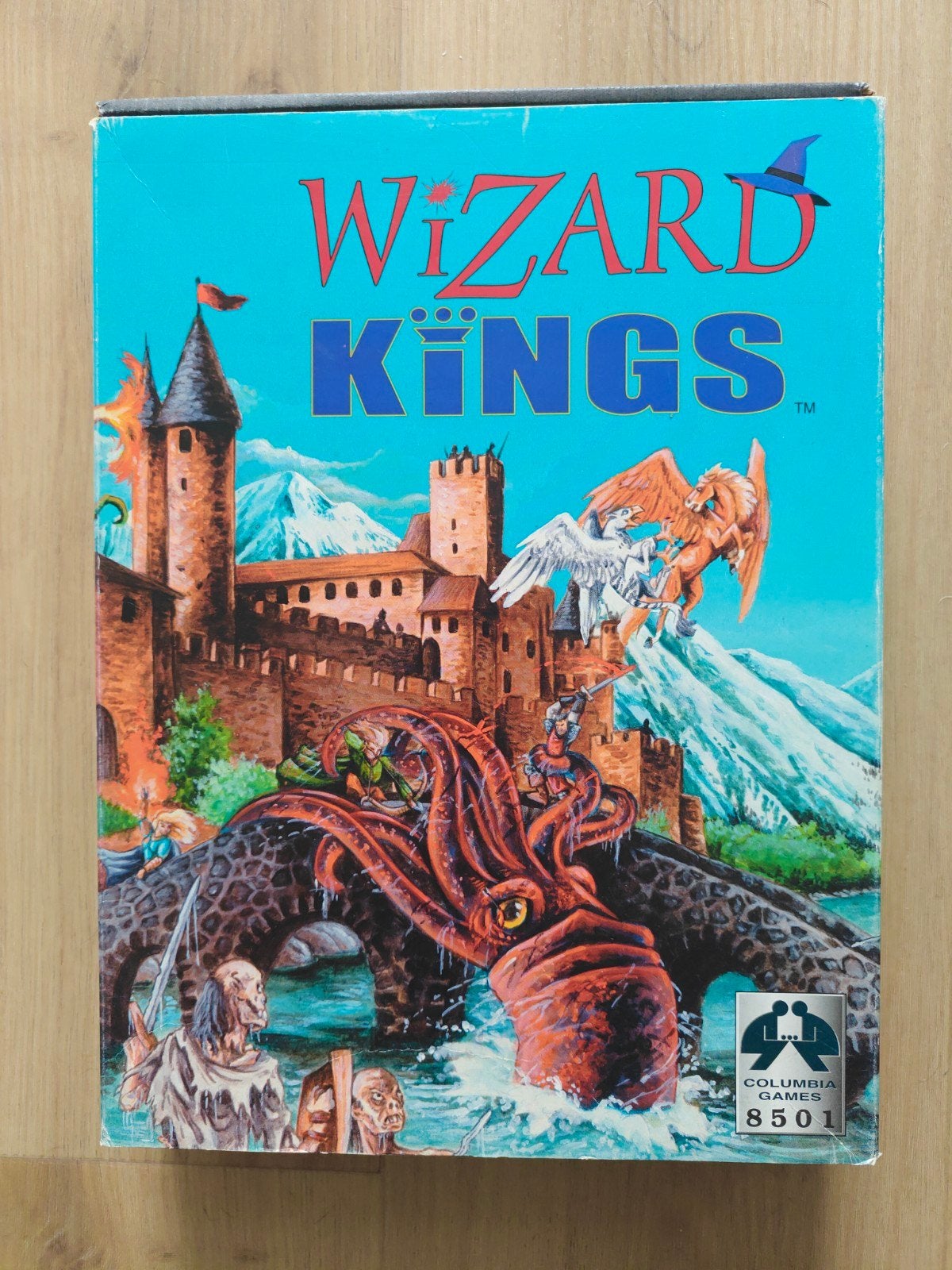 Wizard Kings Columbia Games blockgame, Ophalen of Verzenden