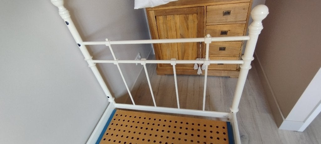 1 persoonsbed, Ophalen, Gebruikt, 90 cm, Eenpersoons
