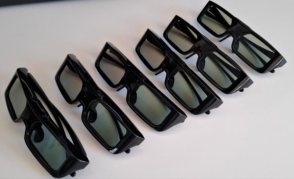 Panasonic TY-ER3D6ME 3D bril x6, Ophalen of Verzenden, Zo goed als nieuw