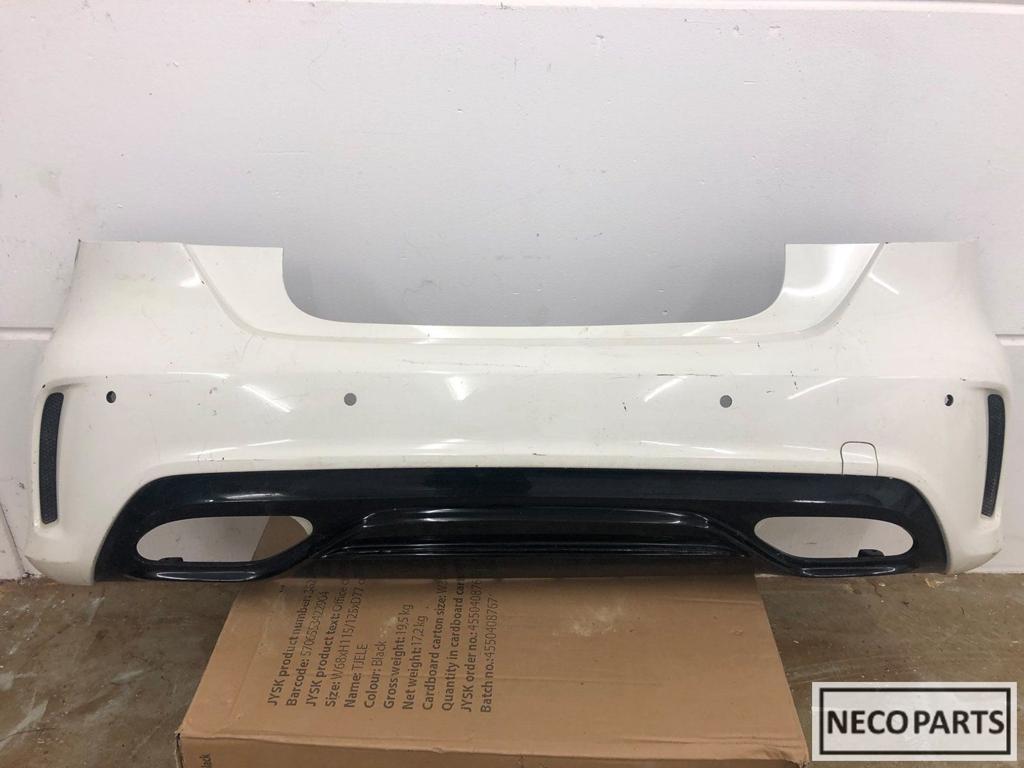 A klasse w176 facelift Amg achterbumper bumper 2016-2018, Gebruikt, -, Ophalen of Verzenden, Achter
