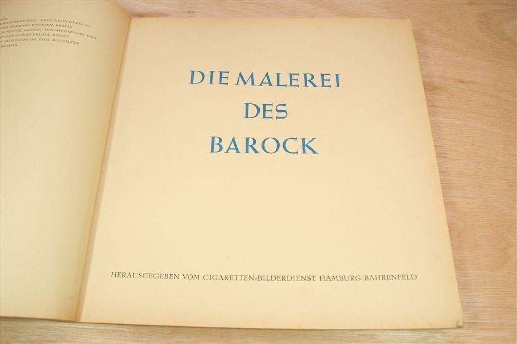 Barokschilderkunst — Compleet Sigarettenkaartalbum [1940], Ophalen of Verzenden, Gelezen
