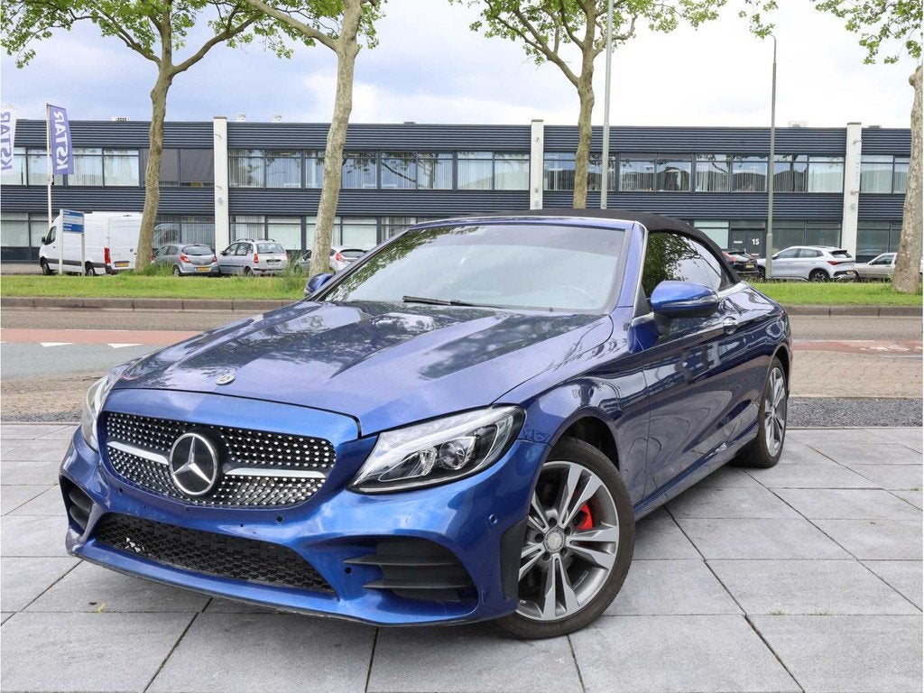 Mercedes C300 Cabrio 2017 Automaat, Auto's, Automaat, Gebruikt, Cabriolet, Bedrijf