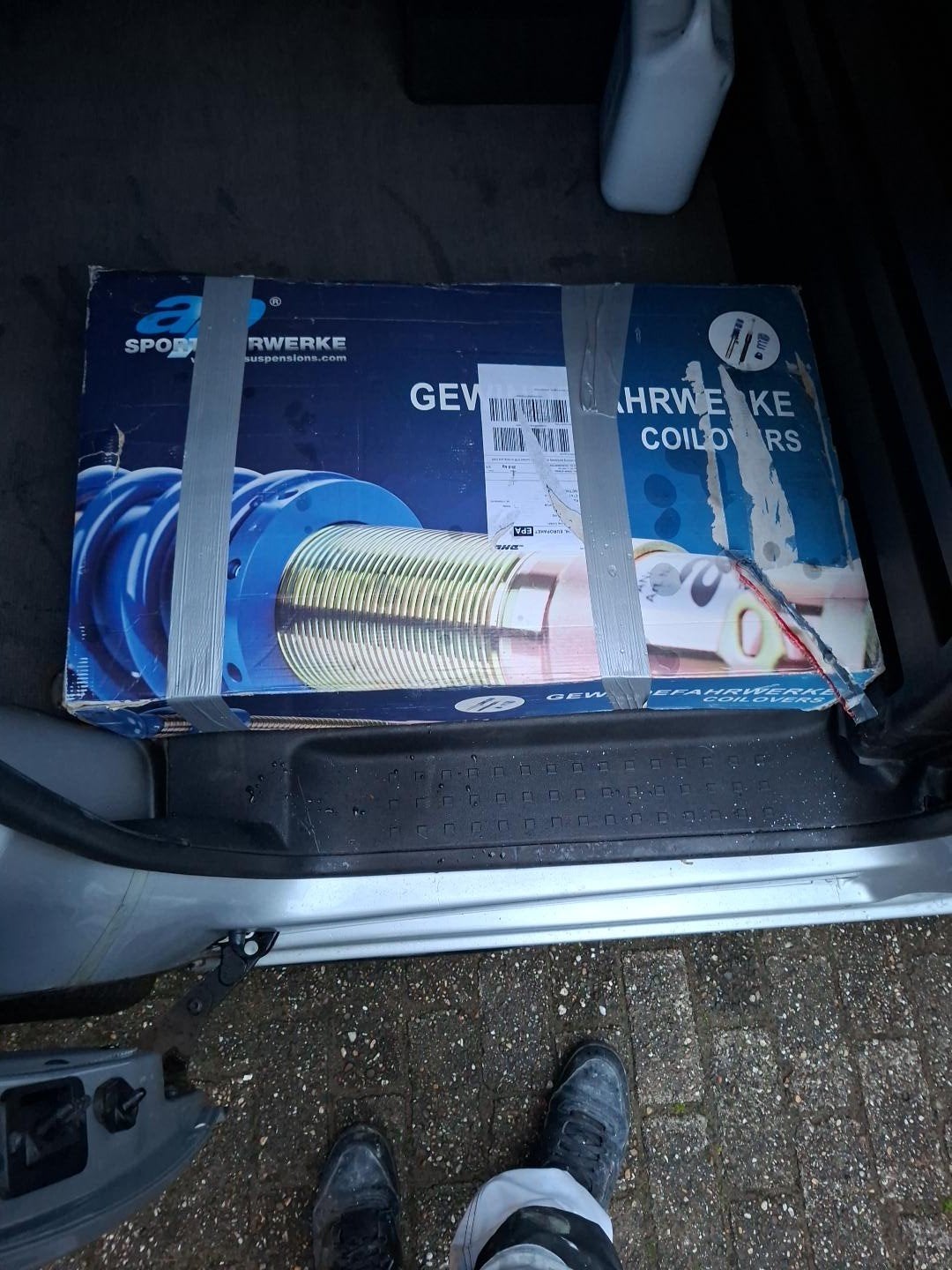 Schokdempers en veren set - Gebruikt, Ophalen of Verzenden, Gebruikt, Volkswagen