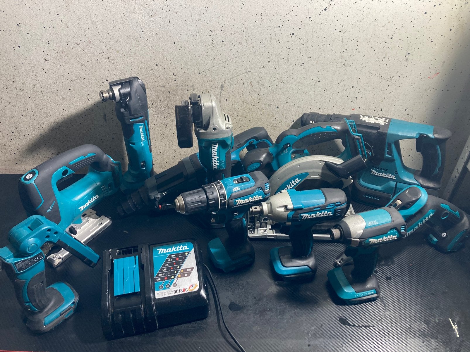 Makita 18V set, Ophalen of Verzenden, Zo goed als nieuw