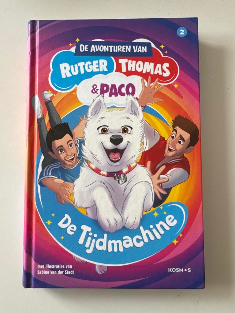 De Avonturen van Rutger, Thomas & Paco: De Tijdmachine, Boeken, Kinderboeken | Jeugd | onder 10 jaar, Ophalen of Verzenden, Zo goed als nieuw