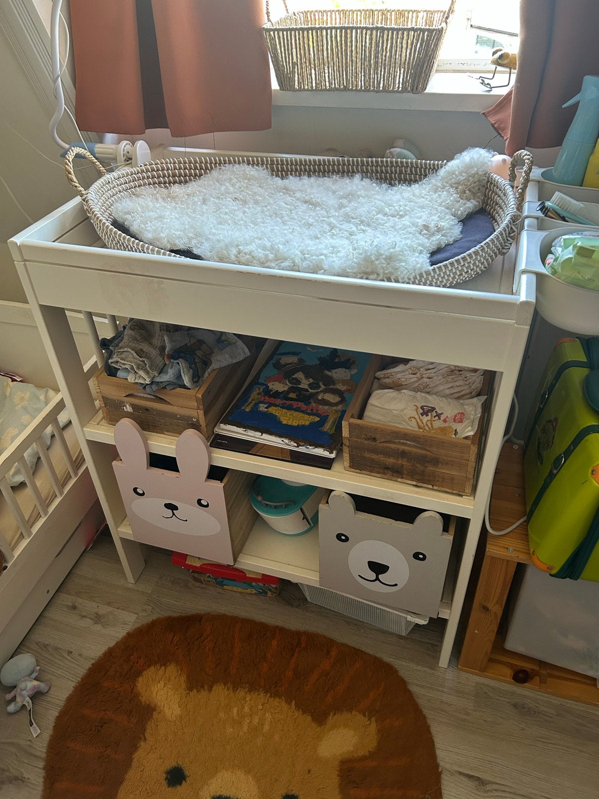 Ikea commode met bakjes!, Gebruikt, Aankleedkussen, Standaard, Ophalen