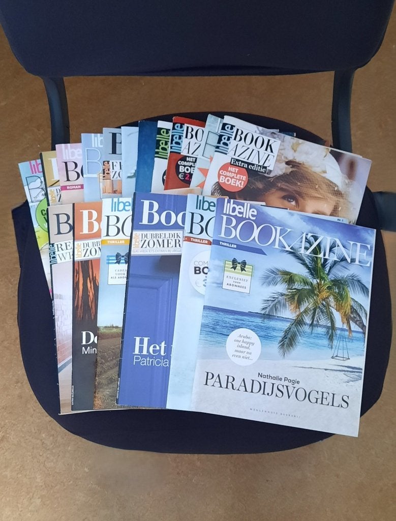 16 LIBELLE THRILLER & ROMAN BOOKAZINES €1,25 p.st Zie Lijst>, Boeken, Ophalen of Verzenden, Nieuw, Damesbladen