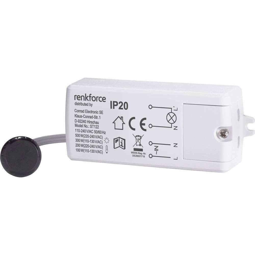Renkforce nabijheidsschakelaar contactloos IP20 zwart, Ophalen, Nieuw, Kabel of Snoer