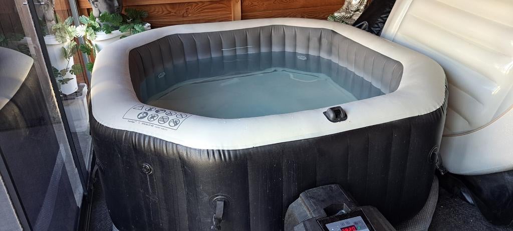Intex PureSpa Opblaasbare Jacuzzi met Zout Systeem, Ophalen of Verzenden