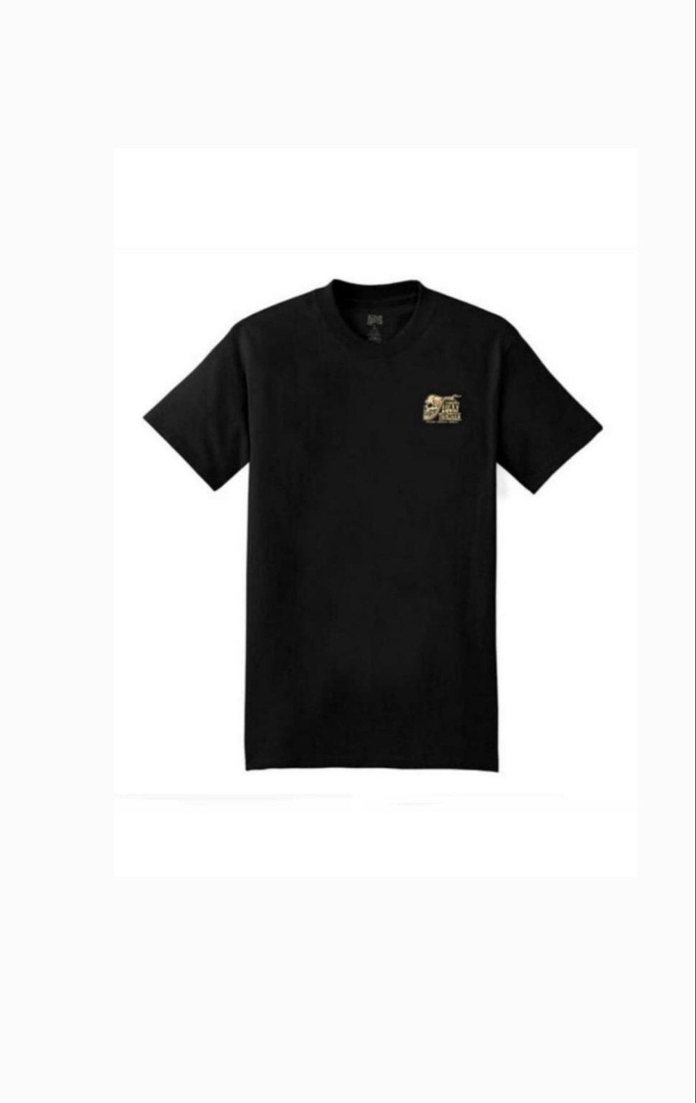 Lucky 13 'Het Fink U' T-shirt - S/M - 100% Katoen, Ophalen of Verzenden, Nieuw, Maat 48/50 (M), Zwart