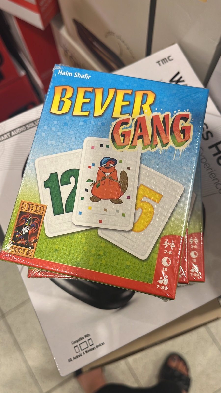 Bevergang 999 games, Hobby en Vrije tijd, Gezelschapsspellen | Kaartspellen, Ophalen of Verzenden, Nieuw