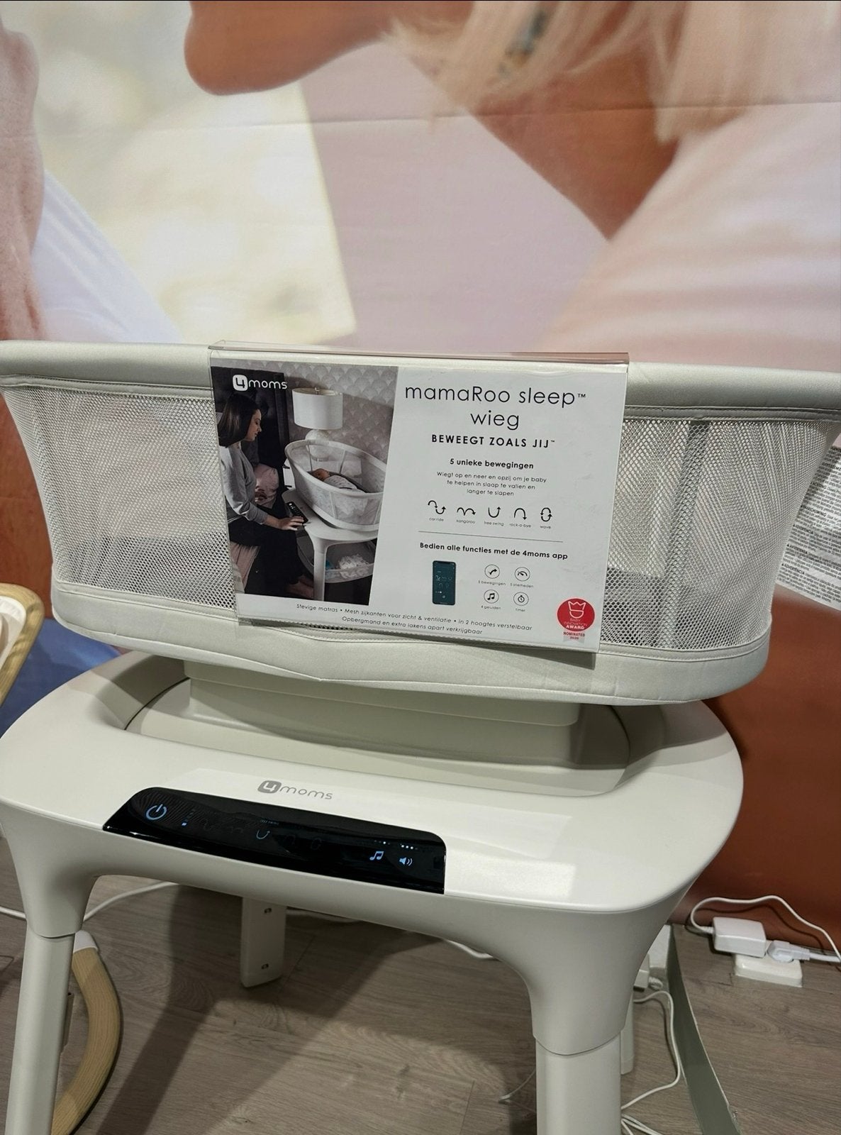 4moms mamaRoo sleep wieg - Beweegt zoals jij, Ophalen, Zo goed als nieuw, Wieg