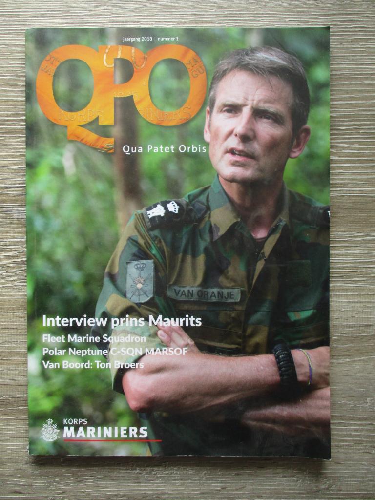 Qua Patet Orbis Korps Mariniers jaargang 2018 nummer 1, Ophalen of Verzenden, Tweede Wereldoorlog, Gelezen, Overige onderwerpen
