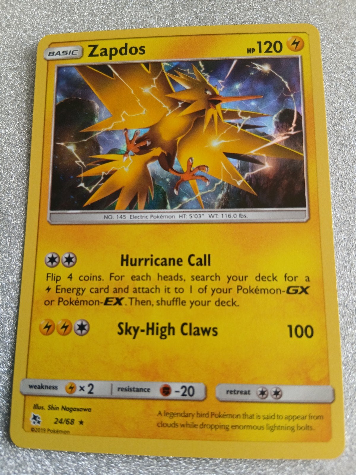 Zapdos hp 120 hole, Ophalen of Verzenden