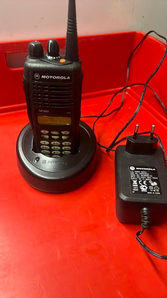 Motorola gp380 portofoon, Ophalen of Verzenden, Zo goed als nieuw