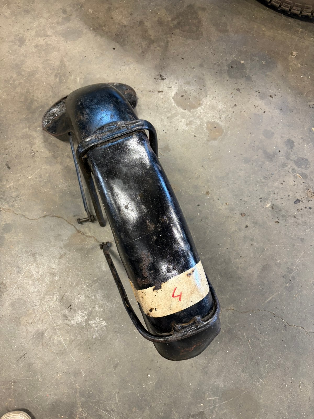 Bmw r25 voor spatbord, Motoren, Onderdelen | Oldtimers, Ophalen of Verzenden, Gebruikt