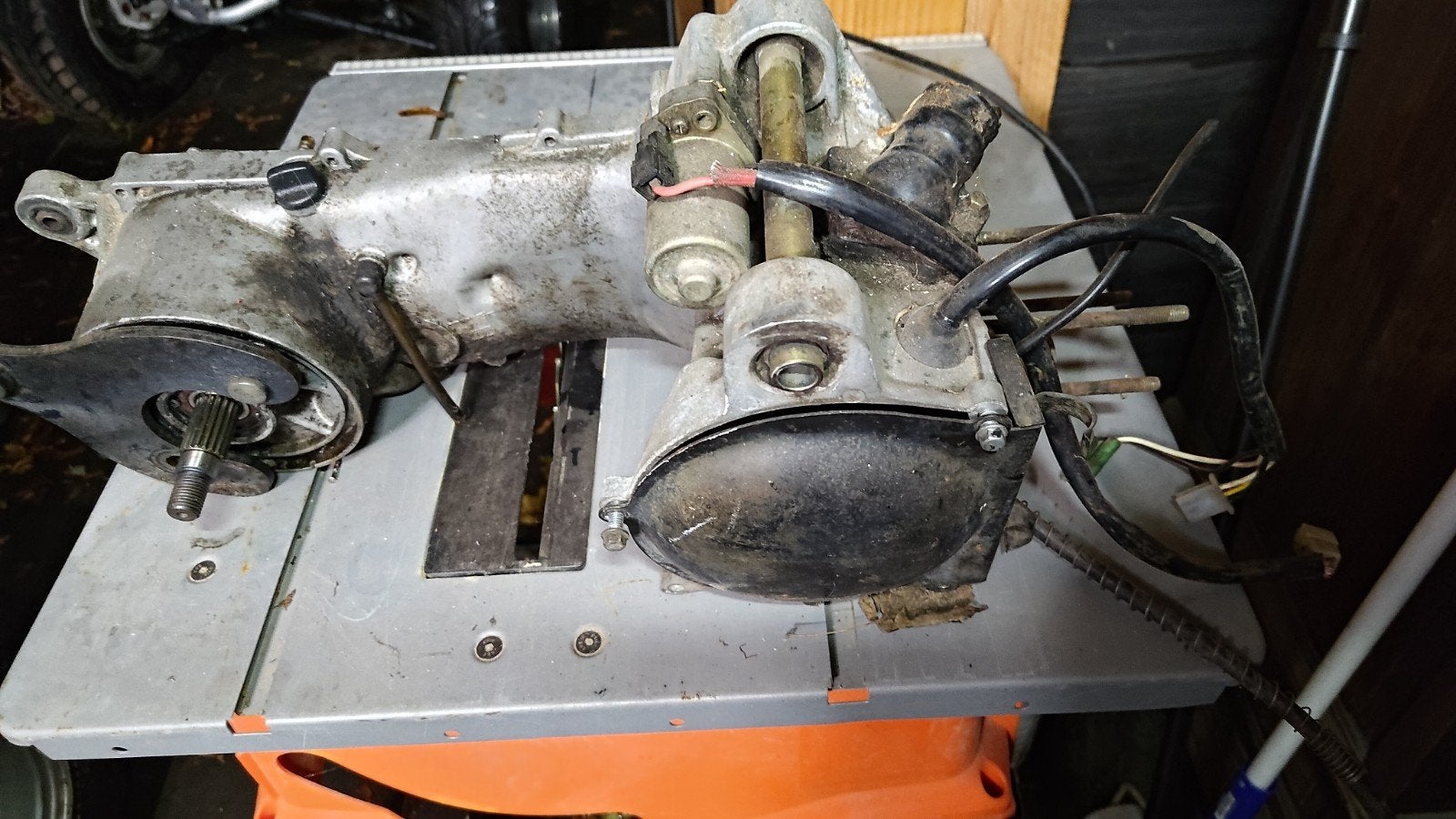 minarelli korte carter 70cc, Ophalen, Gebruikt, Blok, Yamaha