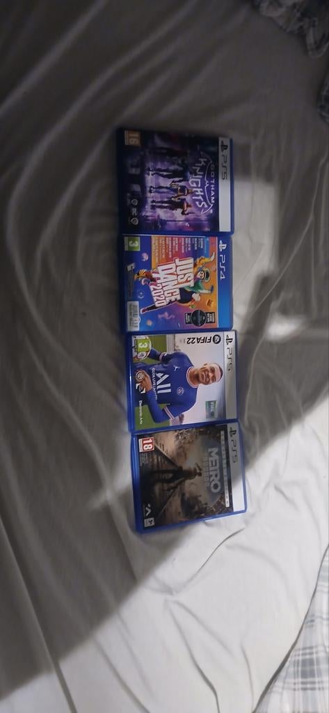 3 ps5 en 1 ps4 game, Ophalen, Online, 1 speler, Zo goed als nieuw