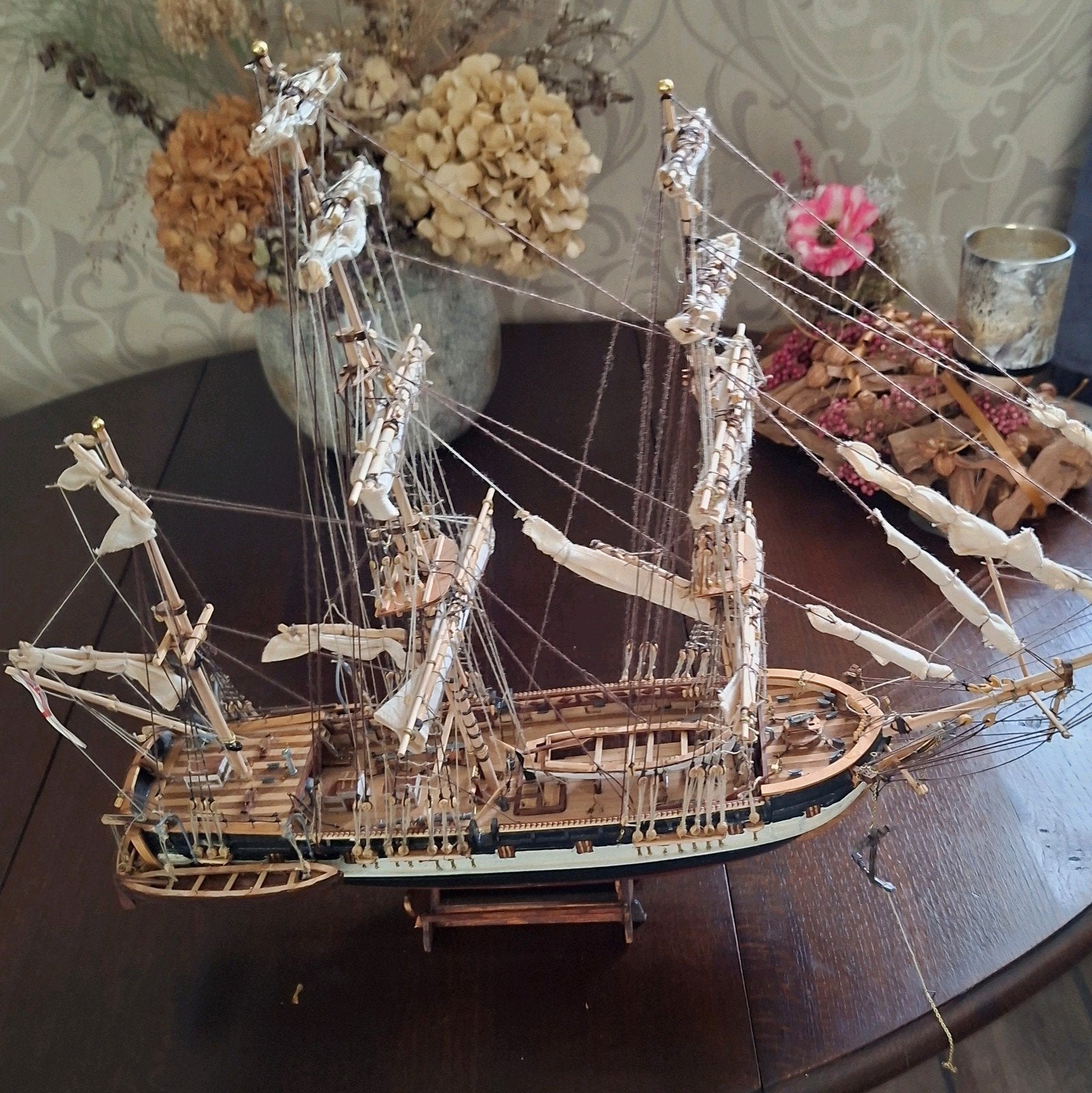 mooi oude houten zeilboot, Ophalen of Verzenden, Gebruikt