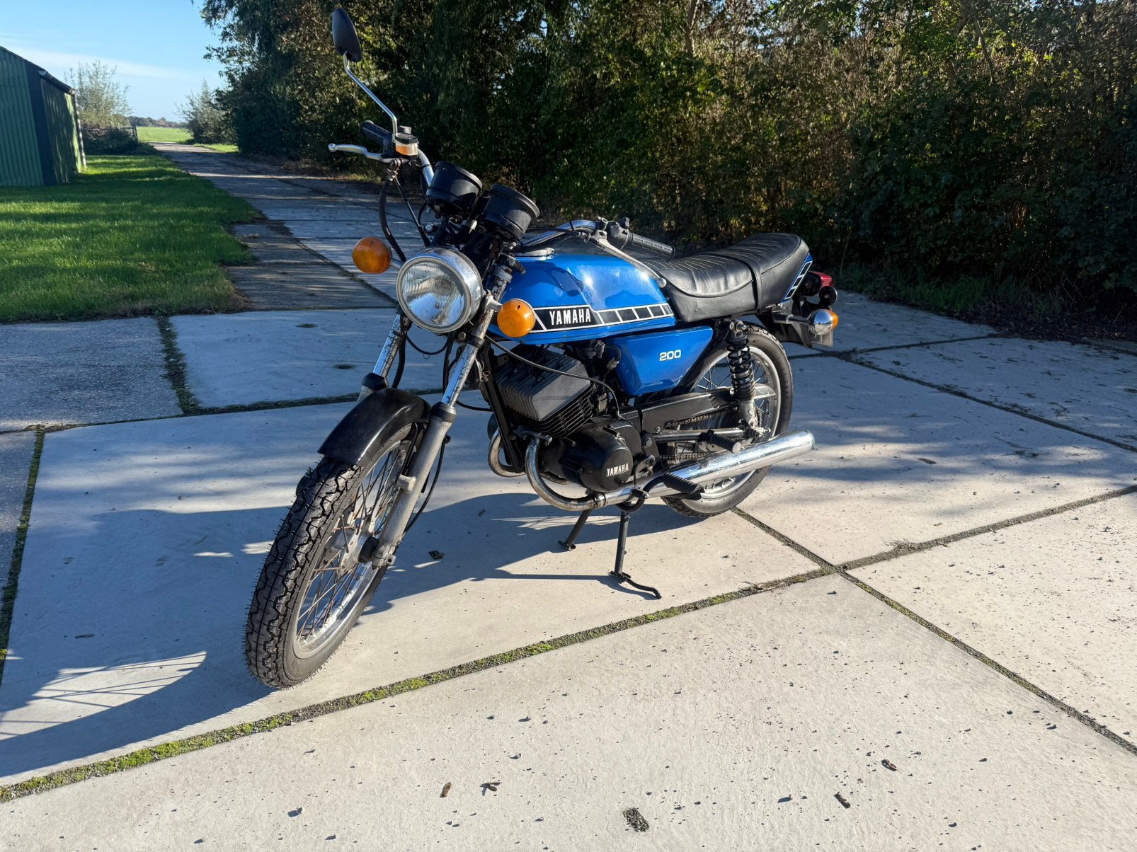 Yamaha RD 200 DX 1978, 2 cilinders, Gebruikt, Overig, Minimaal motorrijbewijs A2