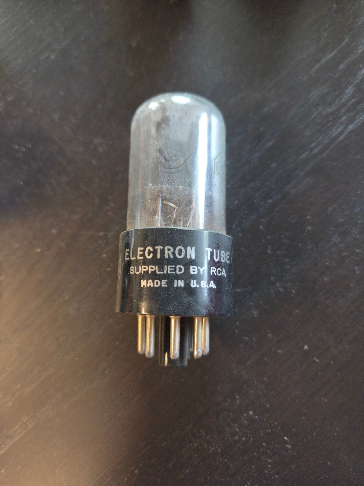 Elektronbuis RCA 6SN7 GT - Vintage Audio Buis, zwarte platen, Ophalen of Verzenden