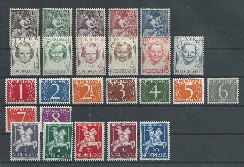 Nederland, Complete Jaargang 1946, Postfris., Postzegels en Munten, Postzegels | Nederland, Verzenden, Na 1940, Postfris