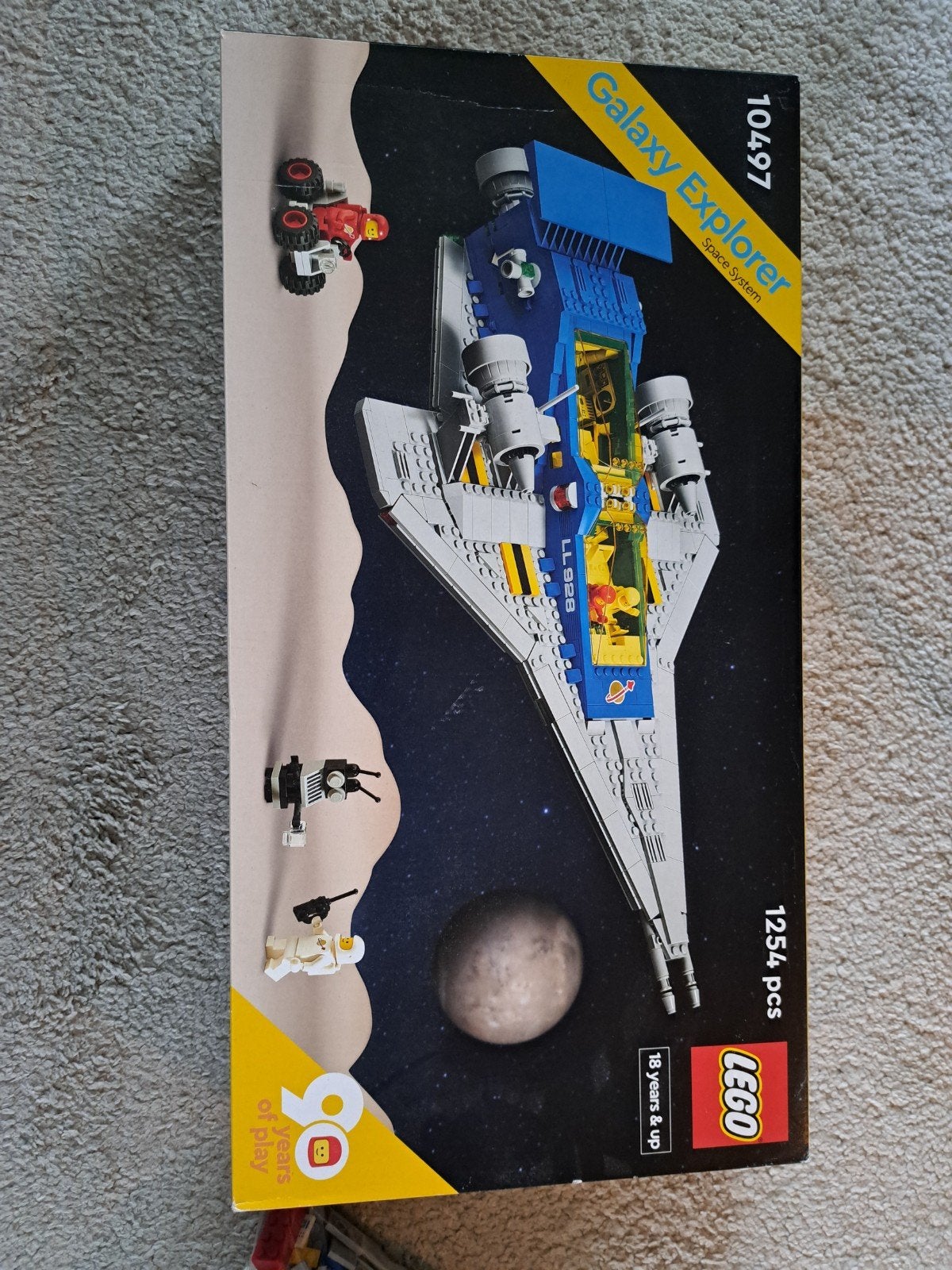 LEGO 10497 Galaxy Explorer, Kinderen en Baby's, Ophalen, Gebruikt, Lego, Inclusief extra onderdelen