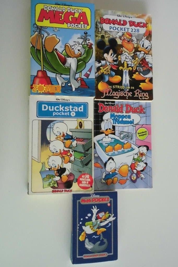 donald ducks pockets, Meerdere stripboeken, Ophalen of Verzenden, Gelezen