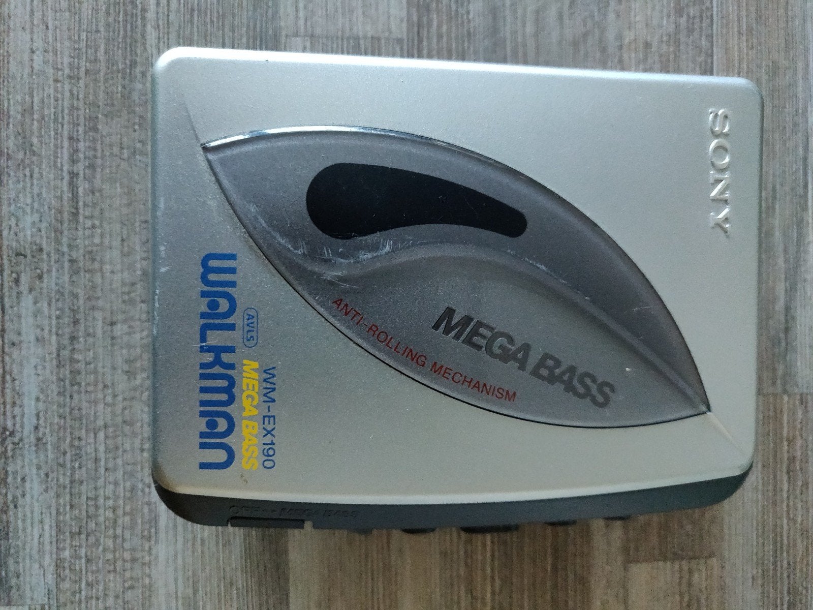 Sony Walkman WM-EX190 Cassettespeler - Mega Bass, Ophalen, Walkman