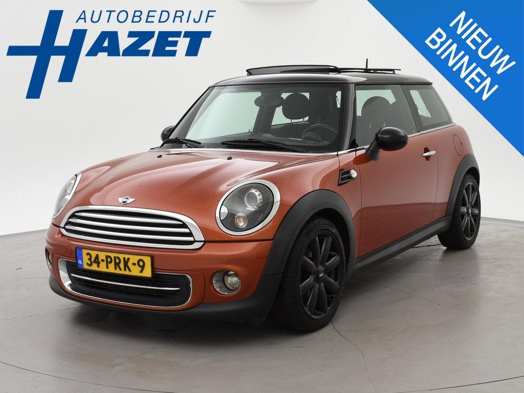 MINI 3-Deurs 1.6 COOPER BUSINESS + PANORAMA | 17 INCH | XENO, Auto's, Mini, Bedrijf, Te koop, Cooper, ABS, Airbags, Airconditioning