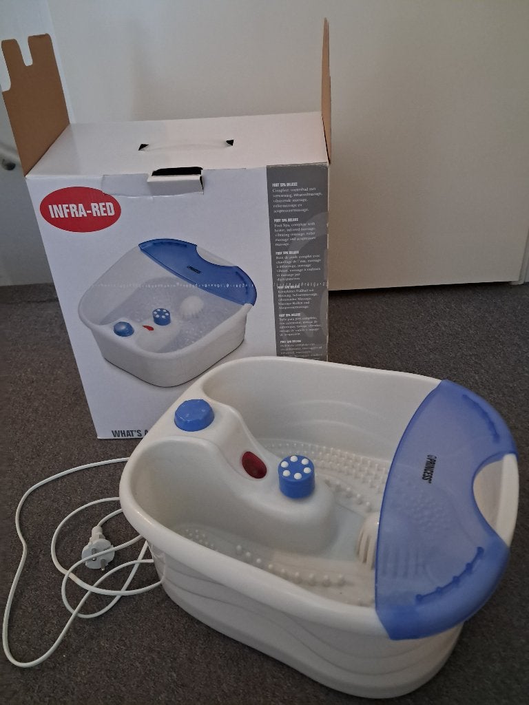 Princess Voetenmassage Spa Deluxe met infrarood, Ophalen, Zo goed als nieuw, Hand- en Voetverzorging