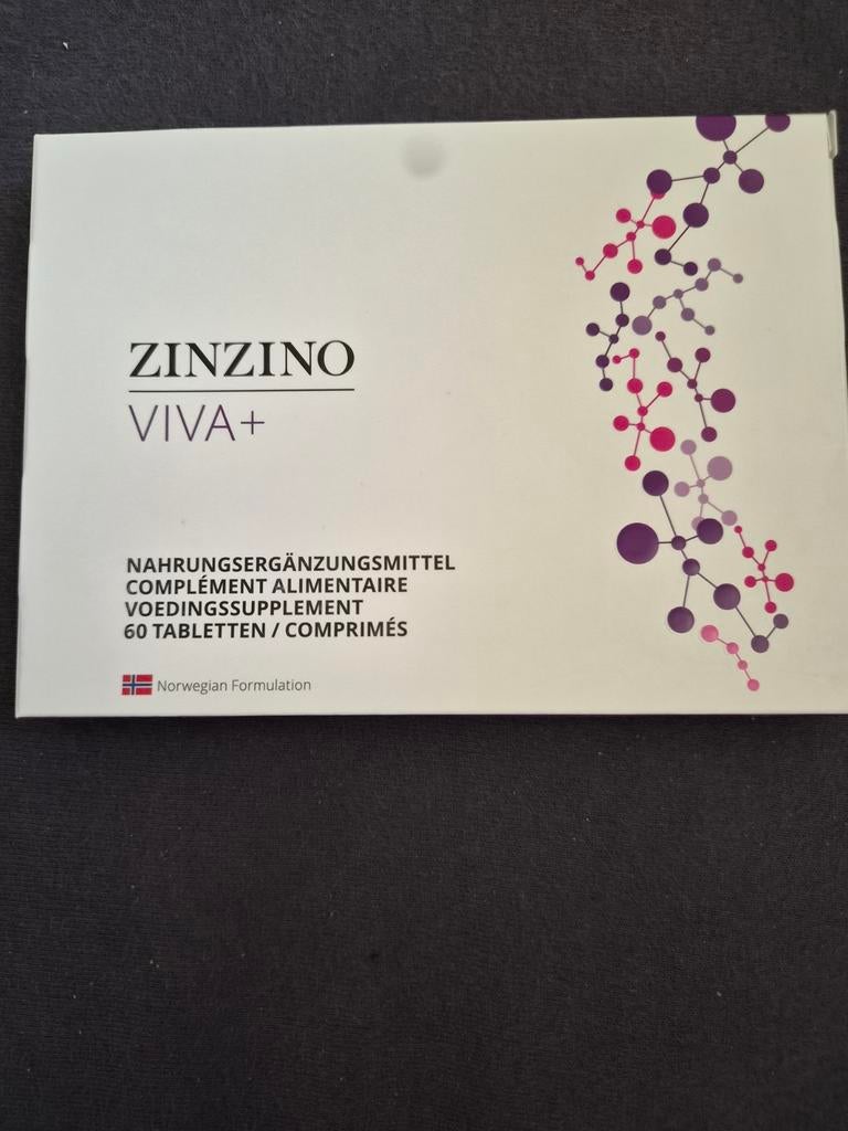 Zinzino Viva+ Voedingssupplement 60 tabletten, Ophalen of Verzenden