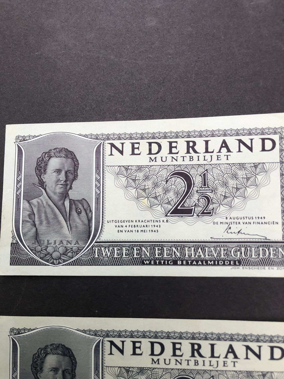 Fdc. Ongebruikt, Postzegels en Munten, Bankbiljetten | Nederland, Ophalen of Verzenden, 10 gulden