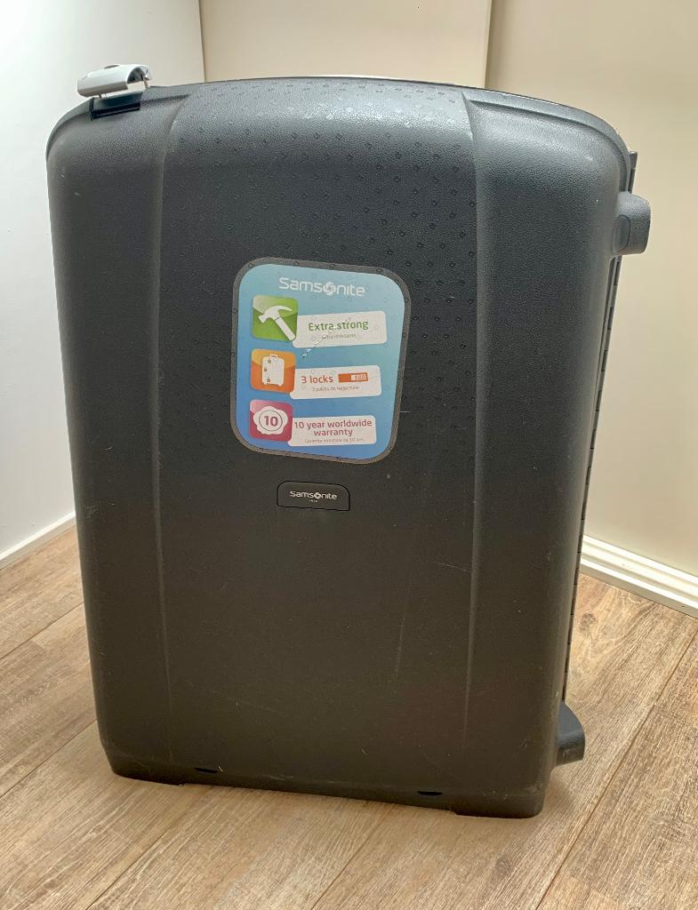Samsonite koffer, Gebruikt, Hard kunststof, 45 tot 55 cm, 70 cm of meer