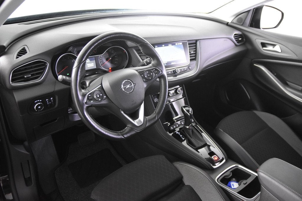 Opel Grandland X Turbo Innovation *1ste Eigenaar*Leer*Naviga, Auto's, Opel, Gebruikt, 1199 cc, Leder en Stof, Zwart